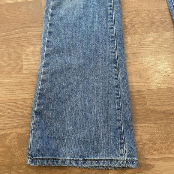 Levi’s Jeans Low Slouch Flare Distressed Women’s 7/M Preppy Y2K pants - Picture 4 of 12